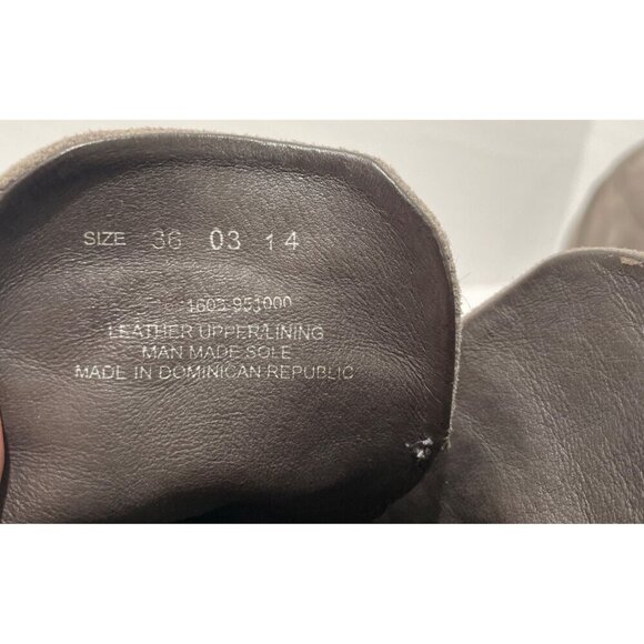 Dansko Womens suede leather Wedge Ankle Boots with Velcro Upper size 36 - Picture 6 of 7